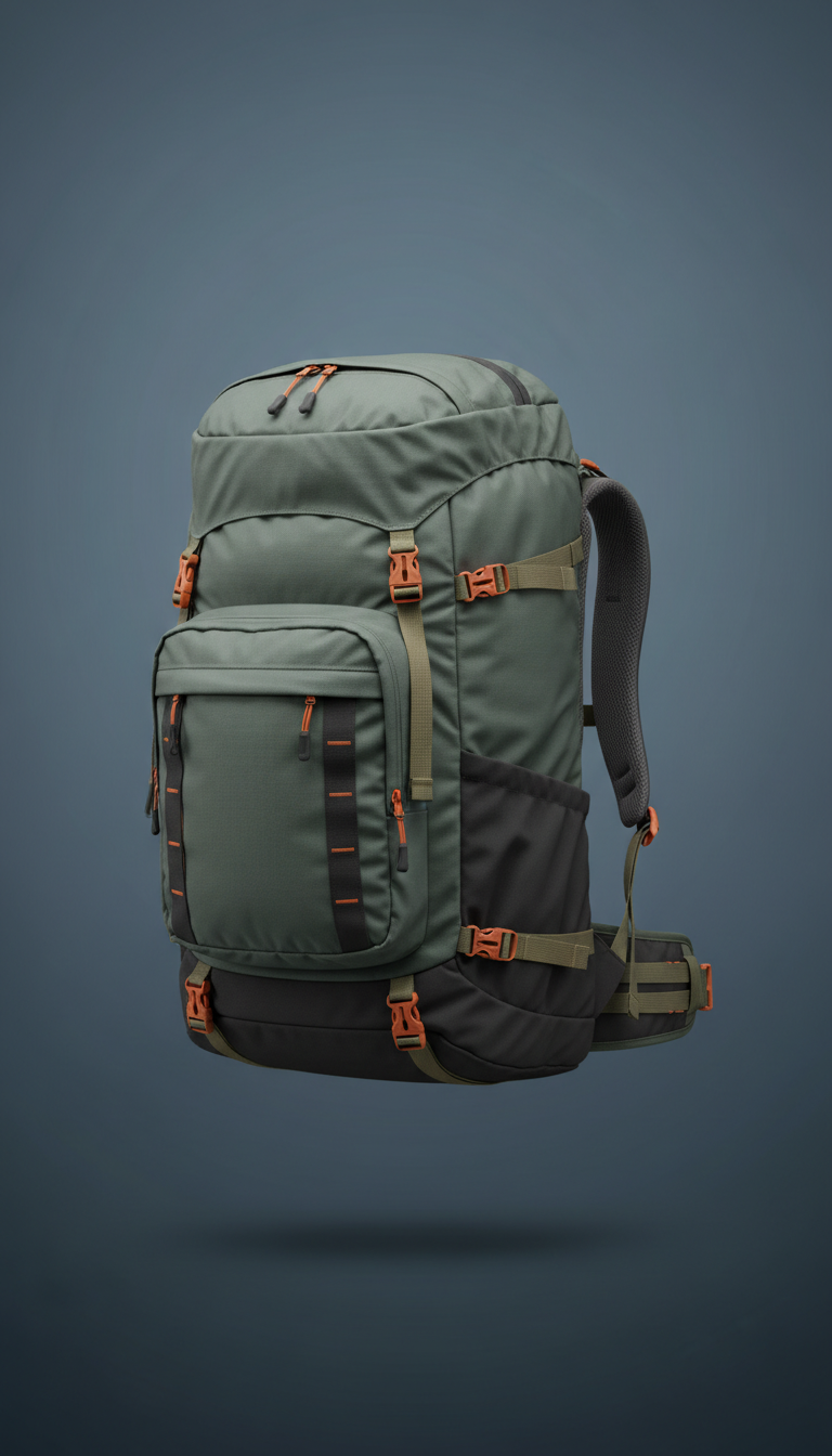 Expeditionsrucksack aus ballistischem Nylon